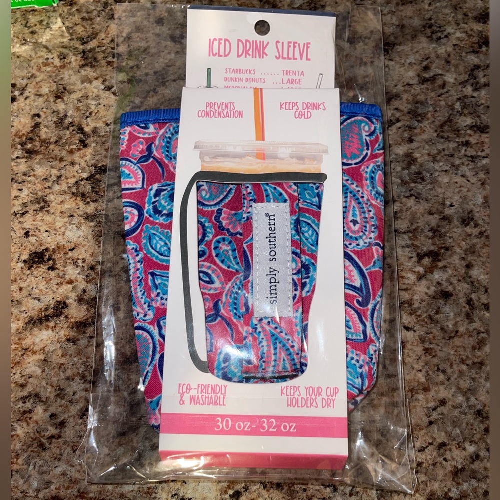 Simply Southern iced drink sleeve